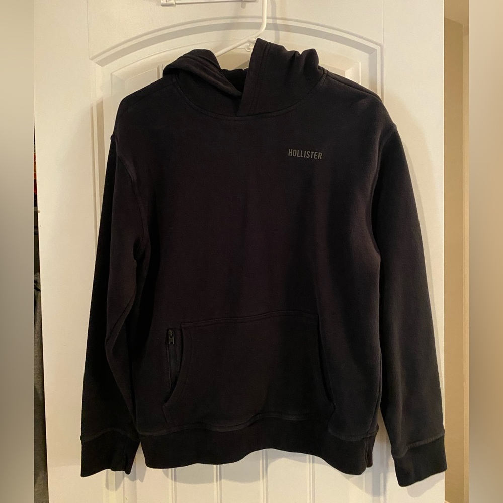 Hollister Charcoal Relaxed Fit Hoodie